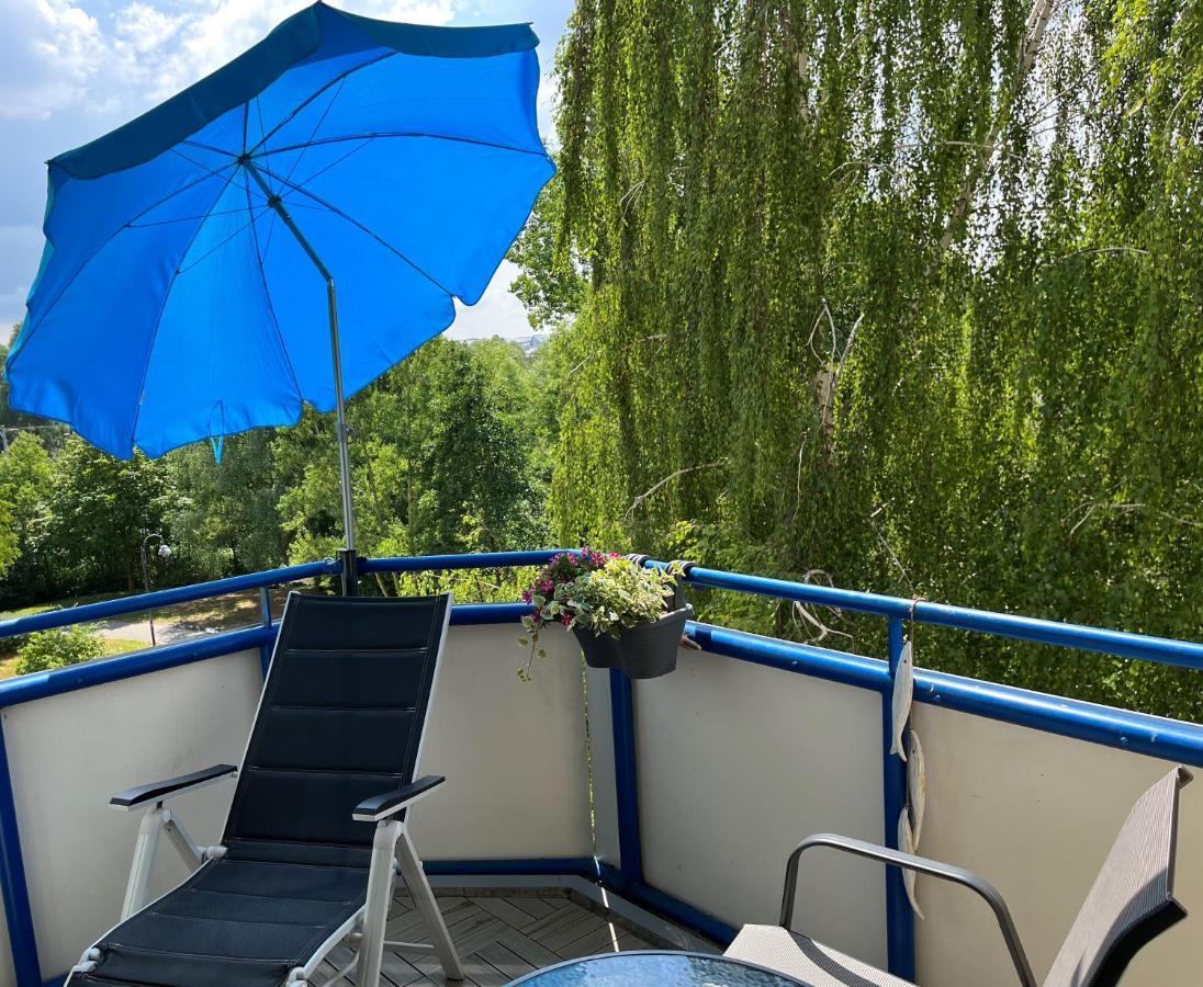 Aquamarin - Charmantes Appartement Mit Balkon روستوك المظهر الخارجي الصورة